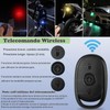KEWAYO 4 Luci Strobe LED Wireless con Telecomando - 7