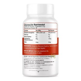 Organic Side Vinagre De Manzana Orgánico (60 Caps)