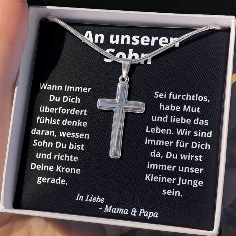 To My Son, Father Son, Birthday Gift for Men, Message