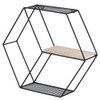 Nordic Style Floating Wall Storage Shelf Living Room Display Rack