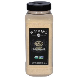 UD_Watkins Case of 6-22 oz Powder Garlic Mixed Spices & Seasonings