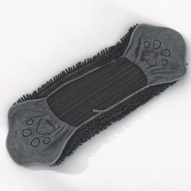 Haustier Handtuch, Super Saugfähig Haustier Handtuch, Hundetuch Mikrofaser Hundehandtuch, Haustier Badetuch, für Katzen und Hunde, Langlebig, Schnell Trocknend, Verdicken, Übergröße,Grau, 31,5*13,78in