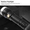LED Flashlight 2 Levels High Brightness SST40 Wick White Light