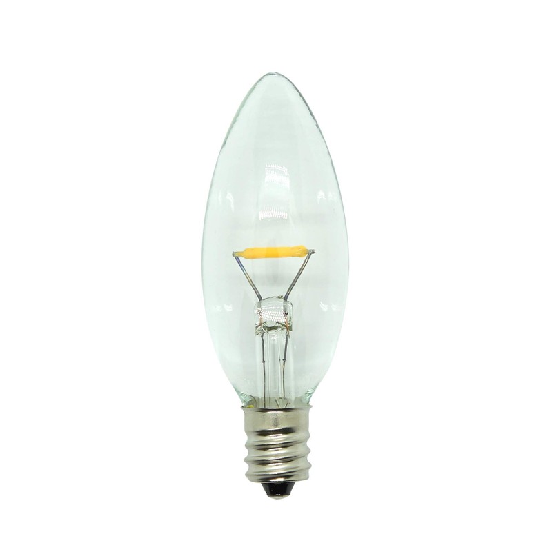 Celestial Lights Six LED Window Candle Replacement Bulbs for Plug-in