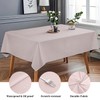 YEAHSEA Rectangle PVC Table Cloth 200x140cm,Waterproof Table Cover Protector Wipe