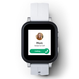 Gabb Watch 3e - GPS Tracker for Kids, Digital Smart Watch, No Social Media or Internet, Fees Required (Silver)