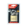 TIMCO P50 Brass Padlock-Ideal for luggage-cabinets-sheds-gates-50mm, 50mm
