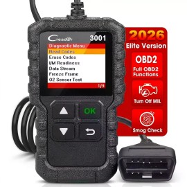 LAUNCH CR3001 OBD2 Car Code Creader Elite Engine Fault Mode Diagnostic Scan Tool for All OBDII Protocol Cars Since 1996Screen Size: 1.77 Inches, Power Source: Corded Electric