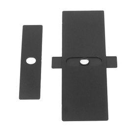 Bewinner 8015A066 Gear Panel Dust Cover Heavy Duty Rubber 2 Pack Replacement for Mitsubishi Pajero V93 V80 V87 V97 Montero V73 V77