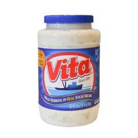 Vita Herring in Cream Sauce, 30oz (Pack of 6)