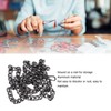 8pcs Curb Chain 8 Side Milled Straight Buckle 1.2meter DIY