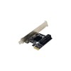 InLine PCIe Interface Card, 4X SATA 6Gb/s, Hot Swap, NCQ,