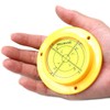 Preamer 90mm/3.5" Big Bullseye Bubble Spirit Level Circular Round Spirit
