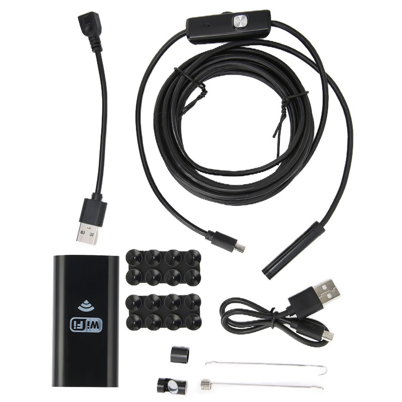 Wireless Inspection Camera IP67 Waterproof 720P HD WiFi Endoscope with