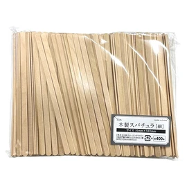 Sin. 400pcs Disposable Wood Spatulas 6mm x 140mm Wood Spatula