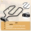Upgrade 1650W Electric Smoker Heating Element with Adjustable Thermostat Controller,