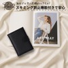 MOODY HOUSE Passport Case Cover, Skimming Prevention, Leather, Bi-Fold, Thin,