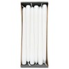 Nordring Tapered Candles 2.3 cm x 25 cm High White