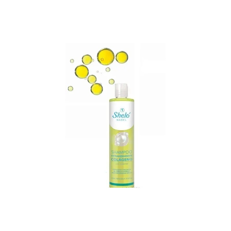 Shampoo Extrahidratante Colágeno Silika Crema Shelo Nab