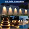 AUDLES Solar Fence Lights Outdoor, 8 Pack Fence Lights Solar