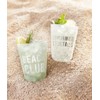 Bella Sleep + Spa Party Cups Reusable BPA-Free Plastic Frost