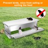 Youyijia Chicken Feeder Automatic 5KG - Aluminium Treadle Poultry Feeder