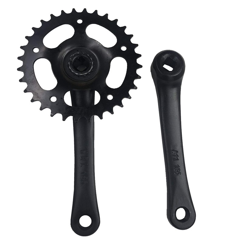CDHPOWER 32T Single Speed Crankset 165mm x 32T, for Mountain