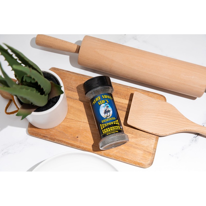Sure Shot Sid’s Gunpowder Seasoning - Famous Bbq Rub Powder