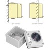 Rotary Switch, 500V IP66 3P Waterproof Switch for Outdoor Use