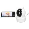 Baby Monitor 5 Inch Display Remote Access Pan Tilt Zoom