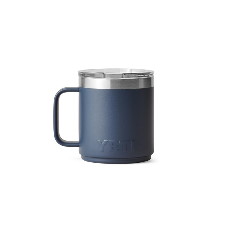 YETI Rambler 10 oz Ceramic Lined Stackable Mug, Vacuum Insulated,