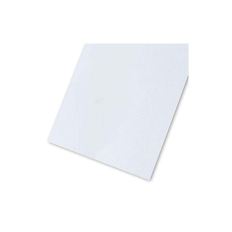 White Cardboard, 21.5 x 15.6 x 0.02 inches (547 x