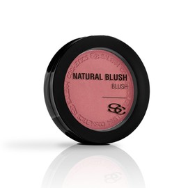 SALERM - Compact Powder Blush - Natural Blush - 8 g - Tone Sweet Rose - Natural-Looking Blush - Long-Lasting - Soft and Lightweight Texture - Buildable Coverage