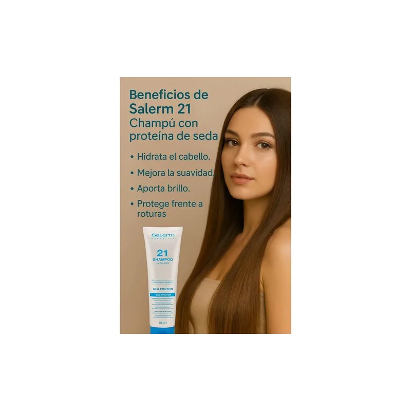 Shampo Salerm21 300ml Ácido Hialuronico