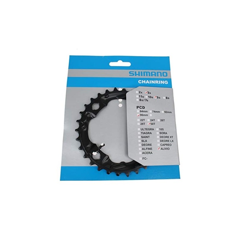 SHIMANO Unisex-Adult 30d Display Relief Fahrradgerichte, Mehrfarbig, one Size