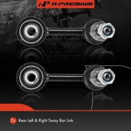 A-Premium 2 x Rear Sway Bar Links Stabilizer Bar Links, Compatible with Toyota Camry 2018-2023, Corolla 2019-2023, Prius, Avalon, C-HR, Prius AWD-e, Prius Prime & Lexus ES300h, ES350, UX200, UX250h