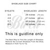 Birch Oval Shoelaces 27 Colors Half Round 1/4" Shoe Laces