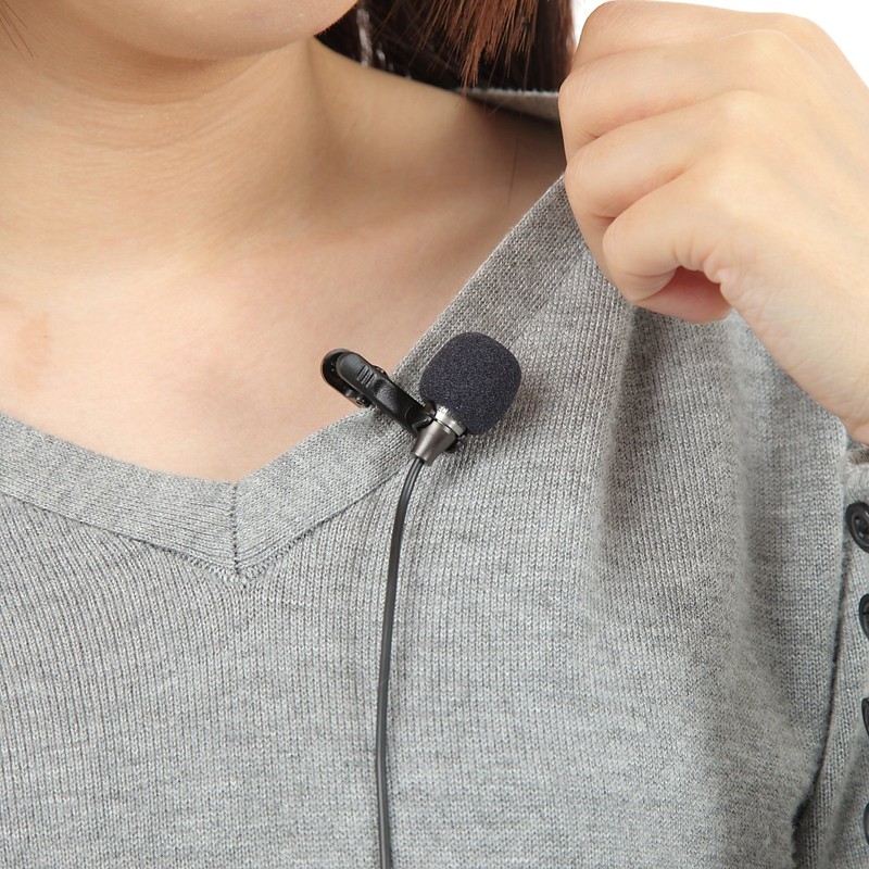 GONKISS Microphone Sponge, Microphone Windshield, Pin Microphone, Broadcasting (Set of