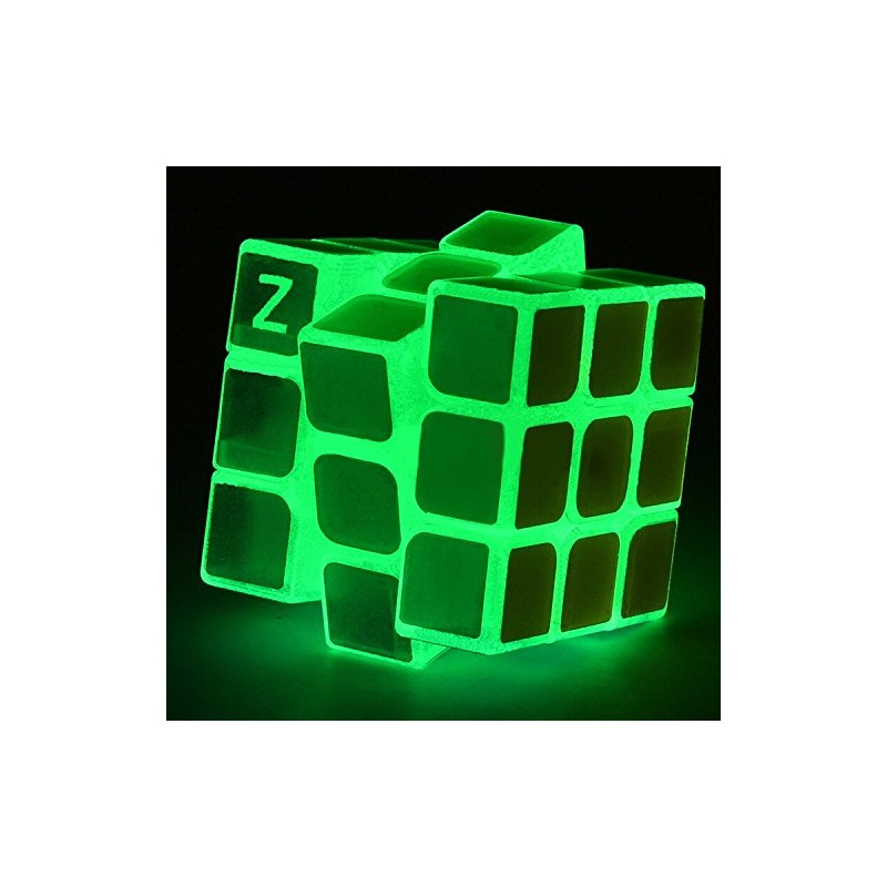3x3 Fluorescent Speed Cube Glow in Dark Magic Speed Cube