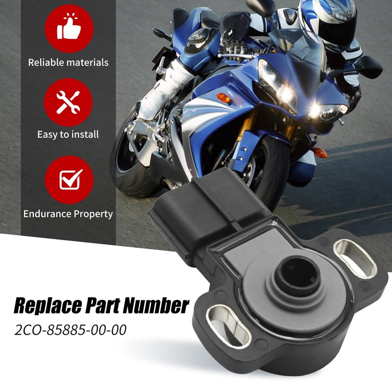 Hoypeyfiy 2CO-85885-00-00 Throttle Position Sensor, Replacement for Yamaha YZF R1