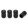 RATCHROLL 4 Pcs Tire Valve Stem Caps Stylish 8x17mm Tyre