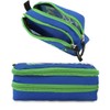Starplast Pencil Case with 2 Zippers, 2 Zippers, 2 Compartments,