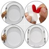 LALAFINA 8Pcs Toilet Seat Bumper Replacement Kit Toilet Risers for