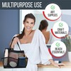Masirs Mesh Shower Caddy Bag - (9 Pocket) Large Collapsible,