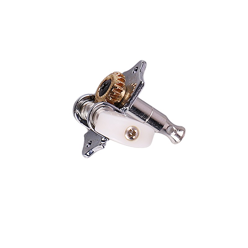4PCS Ukulele Tuning Peg Chrome Color Metal Ukulele Machine Head