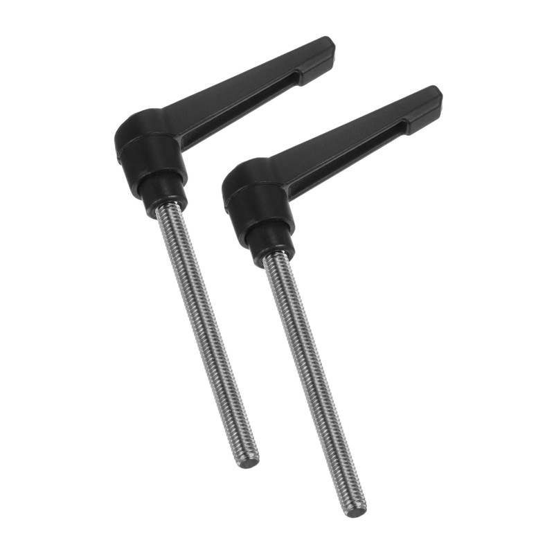 QUARKZMAN 2 Pieces Clamping Lever Handles, M6 x 80mm, 304