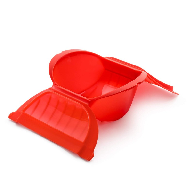 Lékué - Cocotte XL, 3-4 persone, color rosso