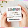 Inspirational Thank You Gift Coasters – Heat-Resistant Coaster with Uplifting