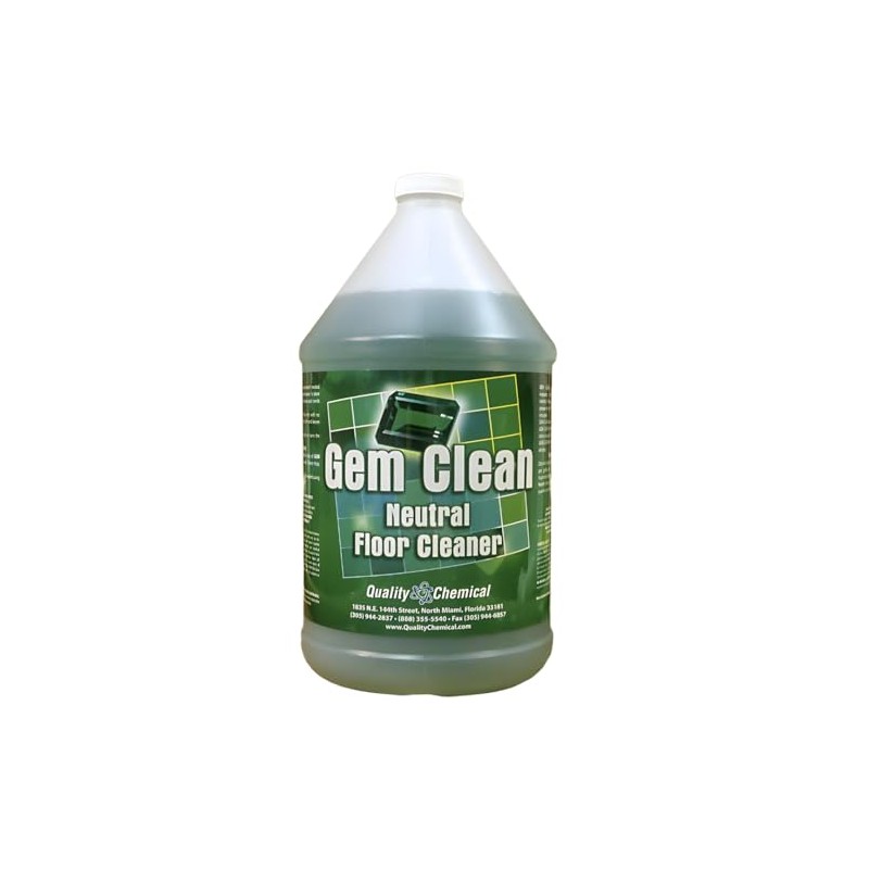 Quality Chemical Gem Clean - a neutral floor cleaner concentrate
