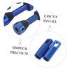 BIUDECO 4pcs Tubeless Tire Valve Stems Blue with Core Remover